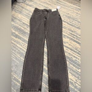 Abercrombie & Fitch Women's Black Slim Straight Leg Jeans- NWT